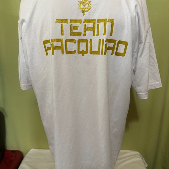Manny Paquiao The Legend Philippine Pride Pinoy Power Men's White T Shirt XL Cot - Picture 3 of 4
